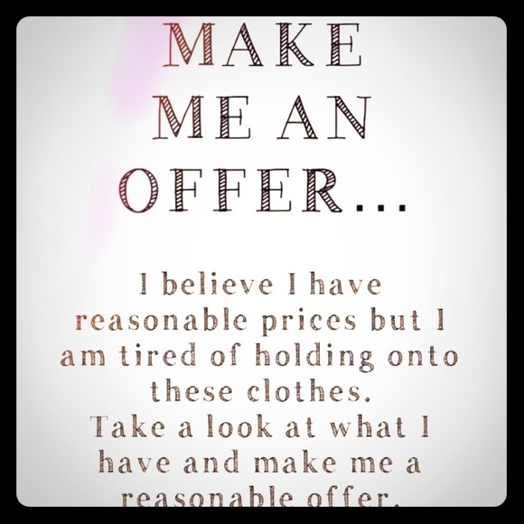 Other - PLEASE ADD THIS LISTING TO YOUR BUNDLE  Make Me An Offer 💗